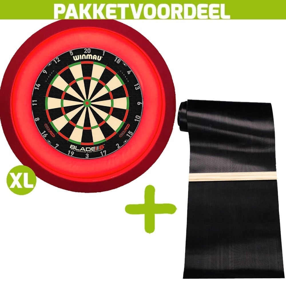 Complete Dartbaan Voordeelset inclusief Dartbord voor Thuis afbeelding