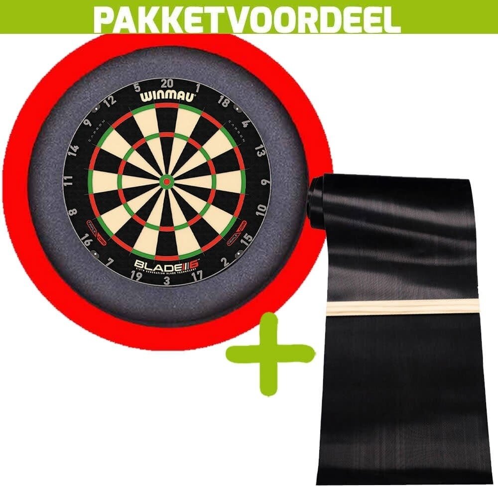 Winmau Complete Dartbaan Voordeelset inclusief Dartbord voor Thuis Winmau Complete Dartbaan Voordeelset inclusief Dartbord voor Thuis