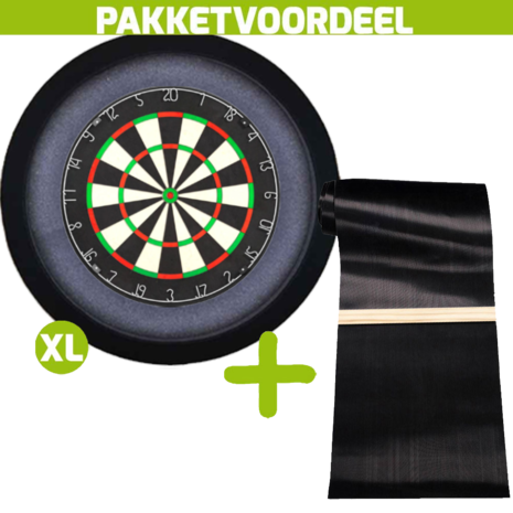 Winmau Complete Dartbaan Voordeelset inclusief Dartbord voor Thuis Winmau Complete Dartbaan Voordeelset inclusief Dartbord voor Thuis