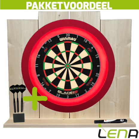 Winmau Wooden Wall Protector Voordeelset Winmau Wooden Wall Protector Voordeelset