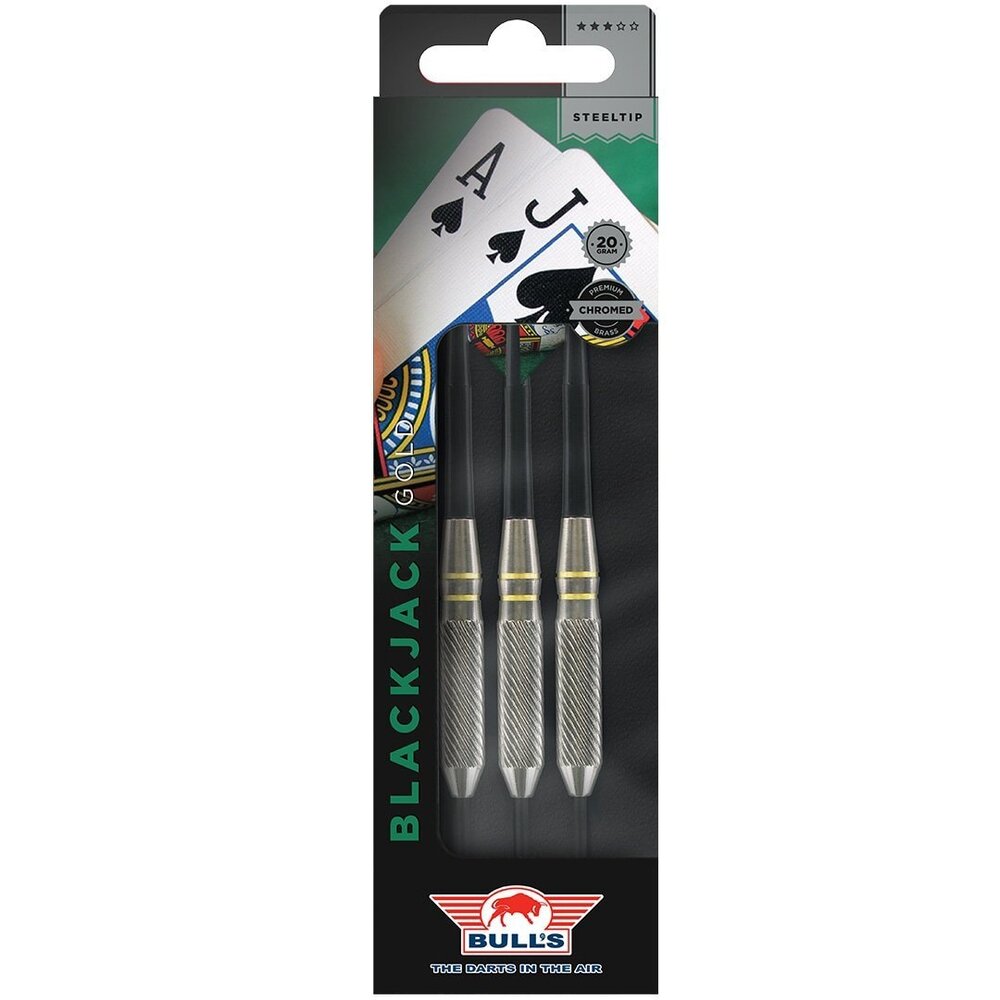 Bulls BlackJack Brass Gold - Dartpijlen Bulls BlackJack Brass Gold - Dartpijlen