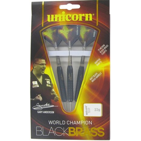 Unicorn Black Brass - Gary Anderson P2 Unicorn Black Brass - Gary Anderson P2