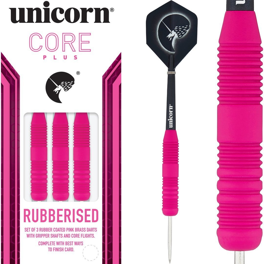 Unicorn Core Plus Rubberised Brass Pink