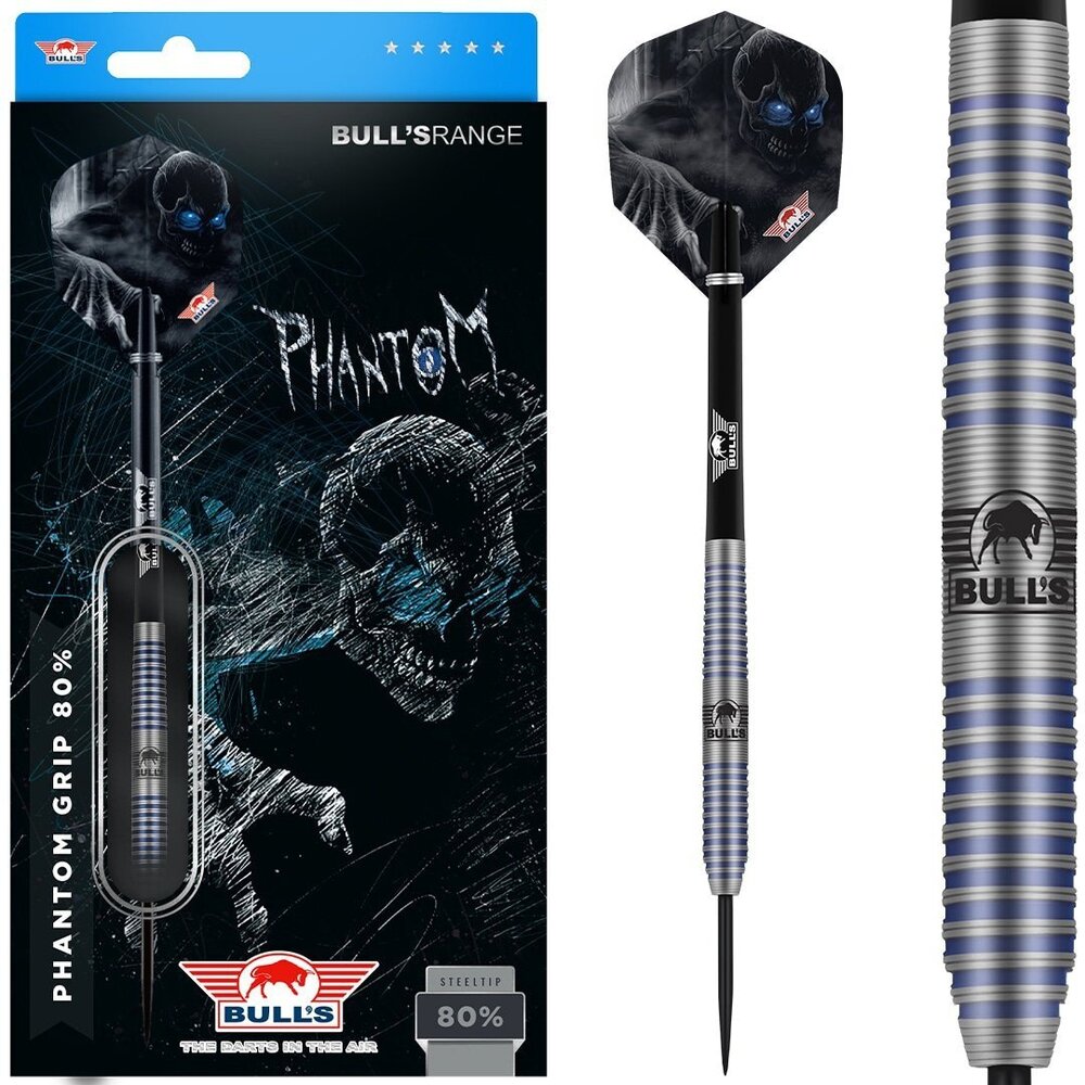 Bulls Phantom Grip 80% - Dartpijlen Bulls Phantom Grip 80% - Dartpijlen
