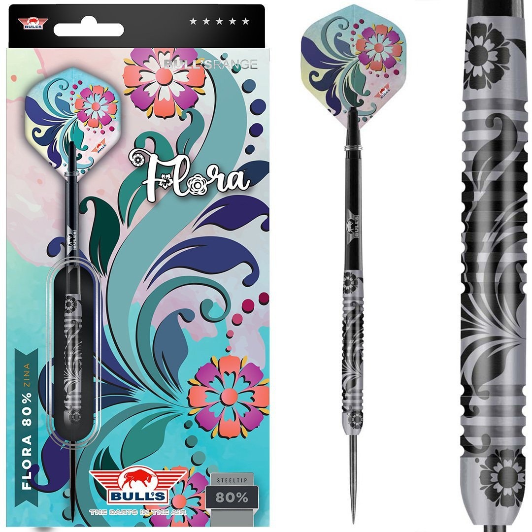 Flora Zina 80% - Dartpijlen afbeelding