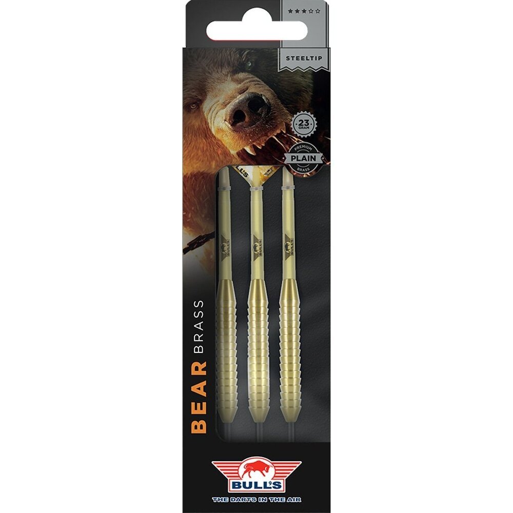 Bulls Bear Brass 23 gram - Dartpijlen Bulls Bear Brass 23 gram - Dartpijlen