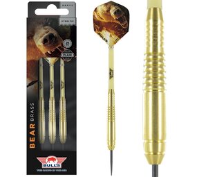 Bulls Bear Brass 21 gram - Dartpijlen Bulls Bear Brass 21 gram - Dartpijlen