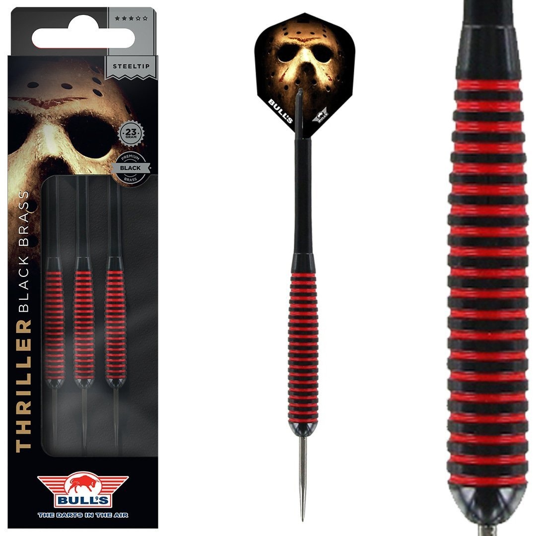 Thriller Black Brass 23 gram - Dartpijlen afbeelding
