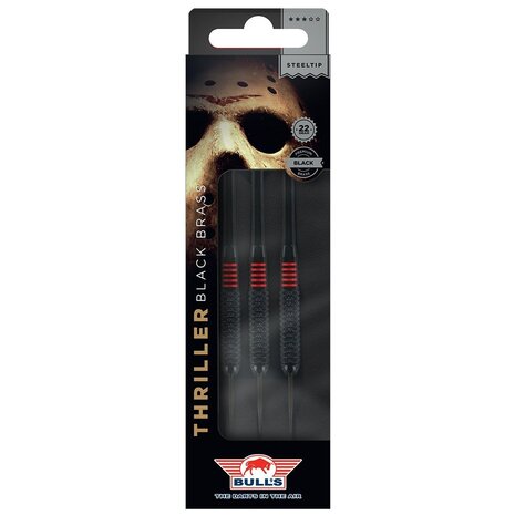 Bulls Thriller Black Brass 22 gram - Dartpijlen