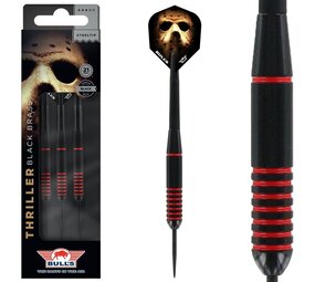 Bulls Thriller Black Brass 21 gram - Dartpijlen Bulls Thriller Black Brass 21 gram - Dartpijlen