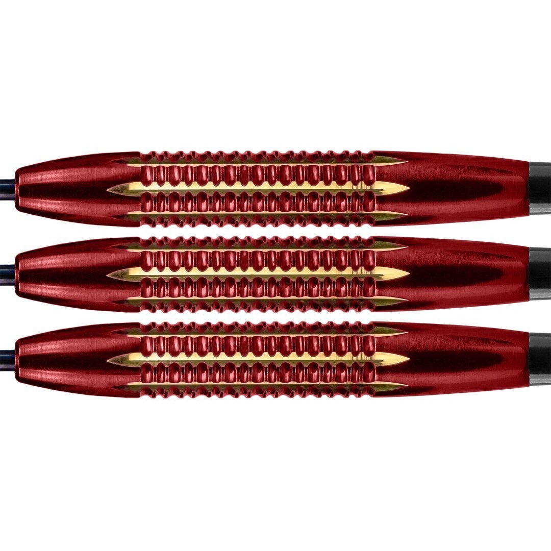 Bulls Hurricane Shell Coated Brass Kim Huybrechts 21 gram - Dartpijlen afbeelding