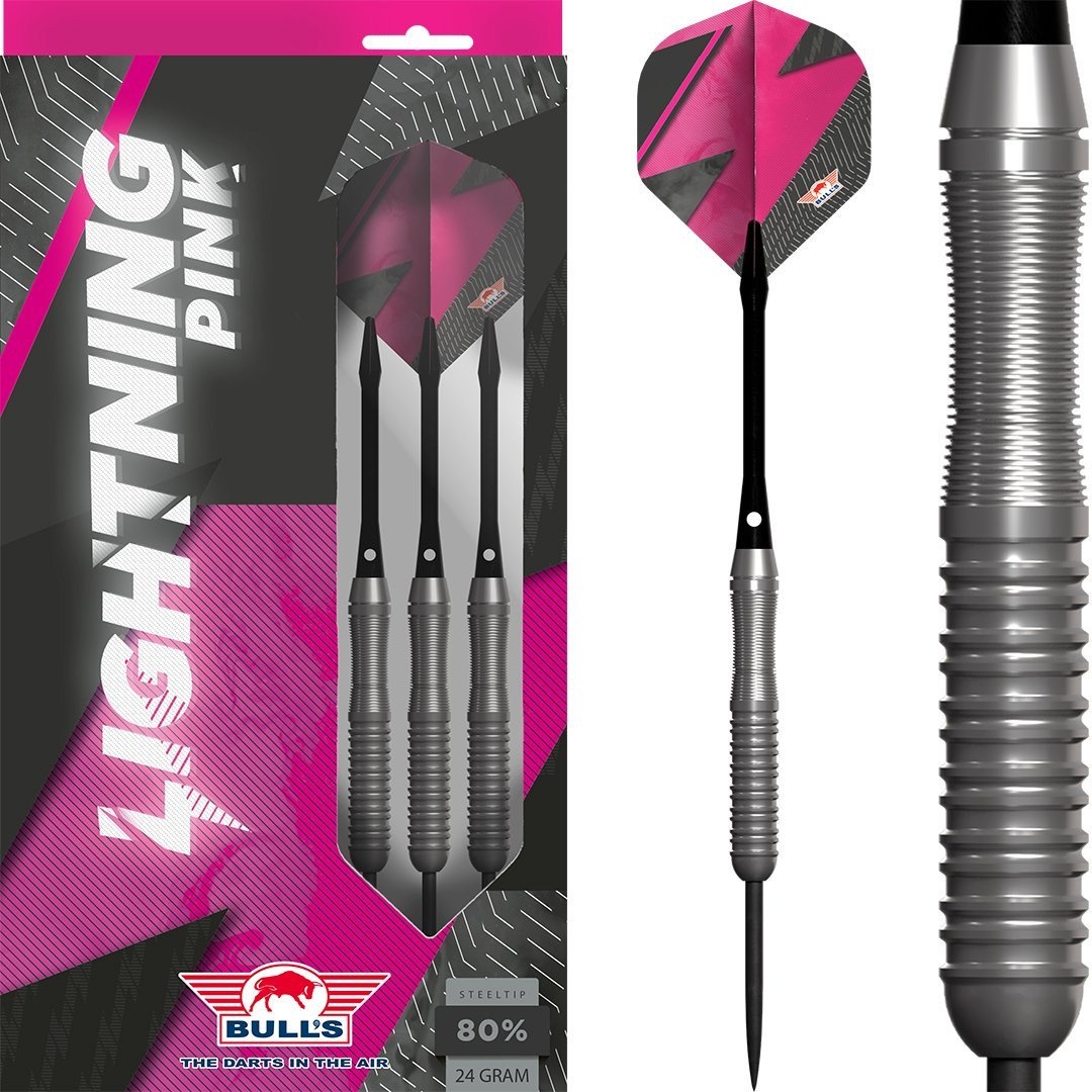 Bulls Lightning 80% Pink - Dartpijlen