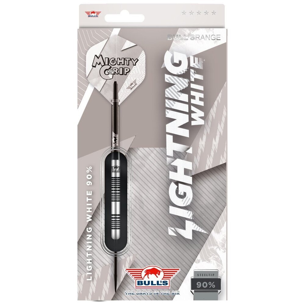 Bulls Lightning White 90% - Dartpijlen Bulls Lightning White 90% - Dartpijlen