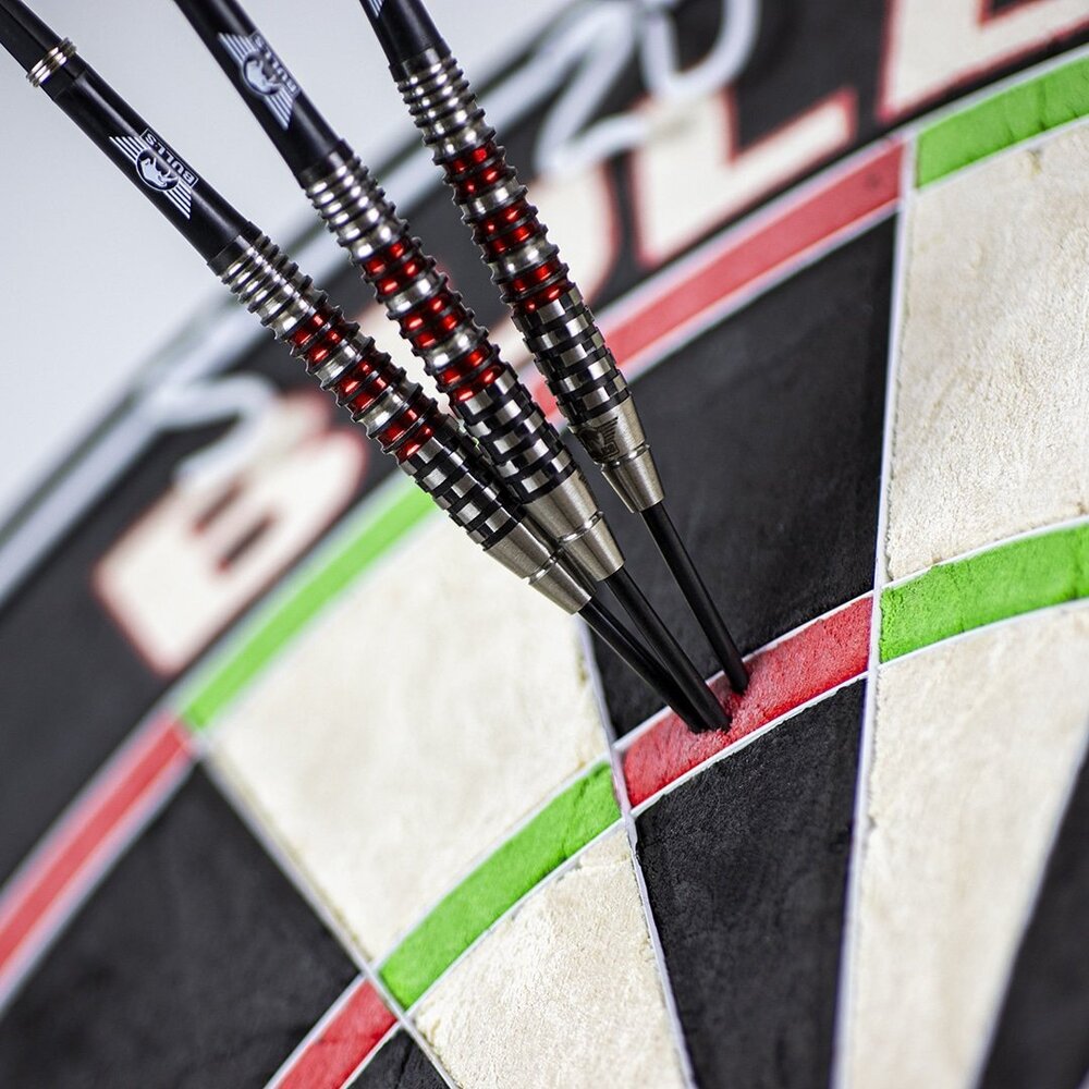 Bulls Smoke 90% Red Flare - Dartpijlen Bulls Smoke 90% Red Flare - Dartpijlen
