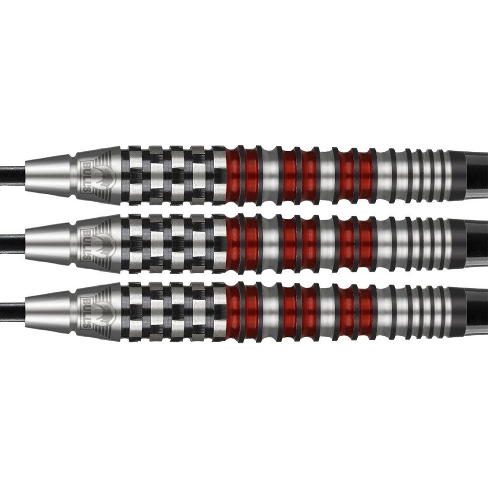 Bulls Smoke 90% Red Flare - Dartpijlen Bulls Smoke 90% Red Flare - Dartpijlen
