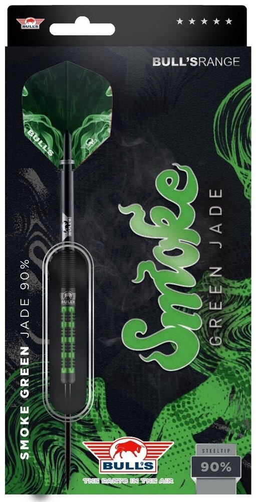 Bulls Smoke Green 90% Jade - Dartpijlen Bulls Smoke Green 90% Jade - Dartpijlen