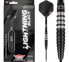 Bulls Lightning 90% Black - Dartpijlen Bulls Lightning 90% Black - Dartpijlen