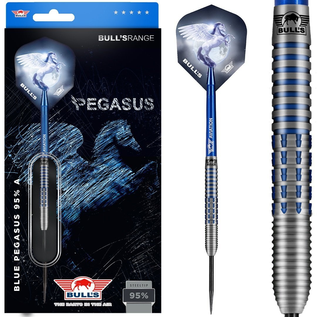 Blue Pegasus 95% A - Dartpijlen afbeelding