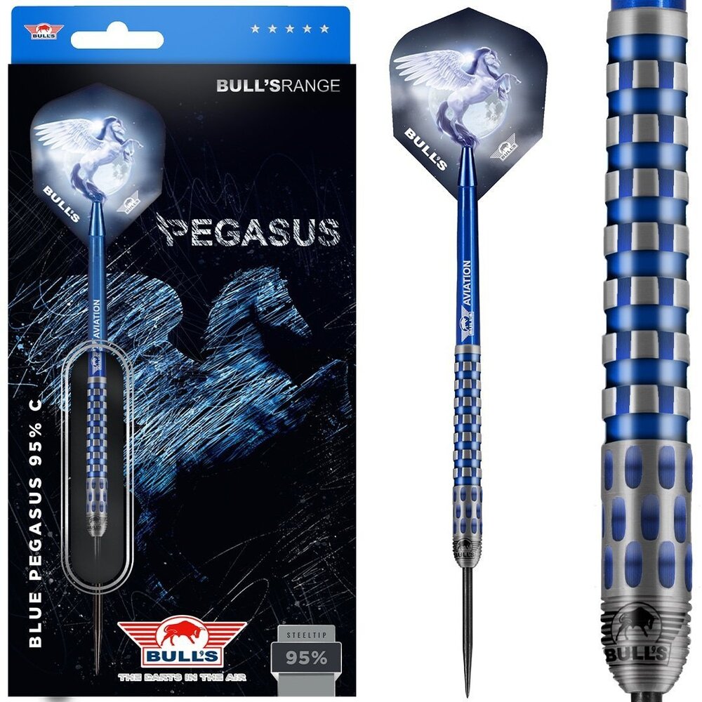 Bulls Blue Pegasus 95% C - Dartpijlen Bulls Blue Pegasus 95% C - Dartpijlen