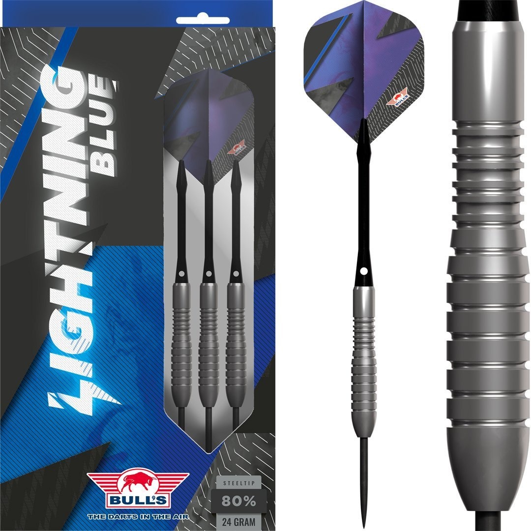 Bulls Lightning 80% Blue - Dartpijlen