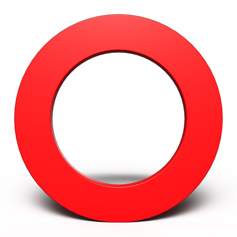 Bulls Bulls Dartbord Surround Rood Bulls Bulls Dartbord Surround Rood