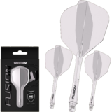 Winmau Winmau Fusion Flight en Shaft - Clear No6 Winmau Winmau Fusion Flight en Shaft - Clear No6