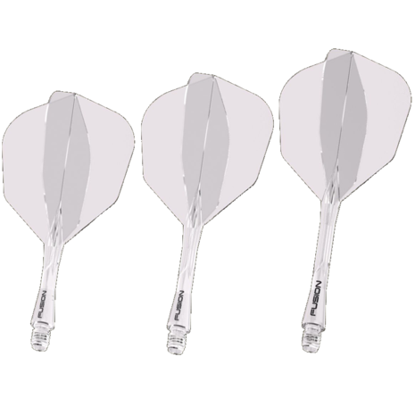 Winmau Winmau Fusion Flight en Shaft - Clear No6