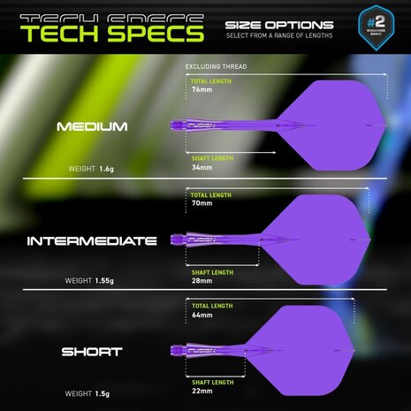 Winmau Winmau Fusion Flight en Shaft - Paars Winmau Winmau Fusion Flight en Shaft - Paars