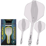 Winmau Winmau Fusion Flight en Shaft - Clear Winmau Winmau Fusion Flight en Shaft - Clear