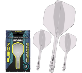Winmau Winmau Fusion Flight en Shaft - Clear