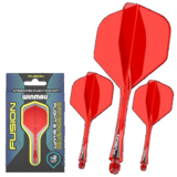 Winmau Winmau Fusion Flight en Shaft - Rood Winmau Winmau Fusion Flight en Shaft - Rood