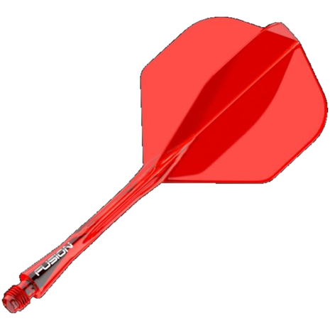 Winmau Winmau Fusion Flight en Shaft - Rood Winmau Winmau Fusion Flight en Shaft - Rood
