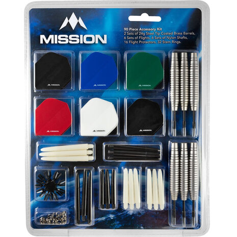 Mission Mission Darts Accessory Kit 90 Steel