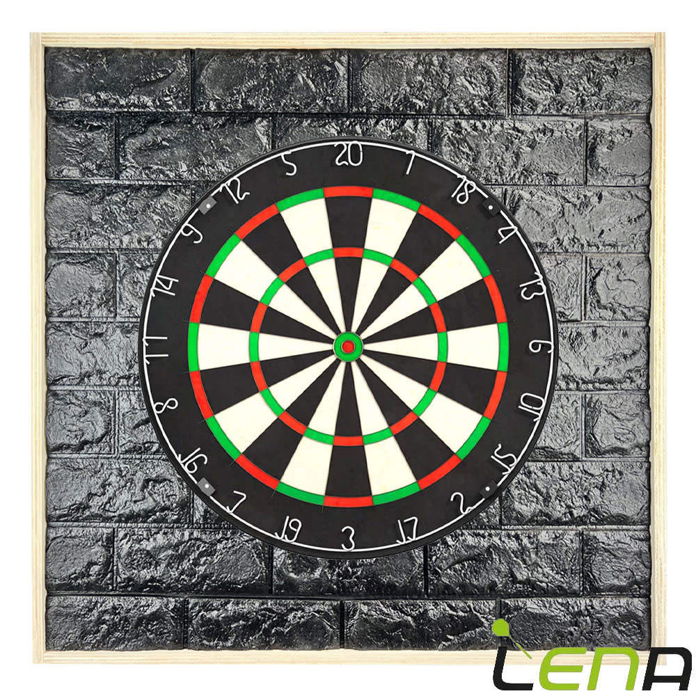 Lena Geluidsdemper Deluxe Black inclusief Dartbord afbeelding