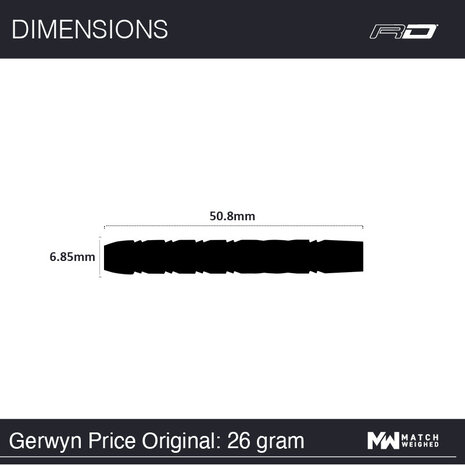 Red Dragon Gerwyn Price Original Red Dragon Gerwyn Price Original