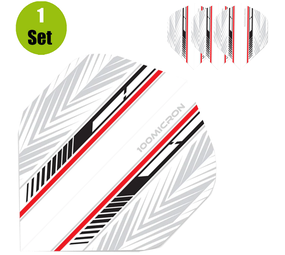 Designa Racing Flights Rood & Zwart Designa Racing Flights Rood & Zwart