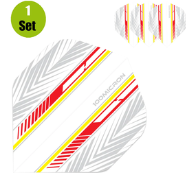 Designa Racing Flights Rood & Geel Designa Racing Flights Rood & Geel