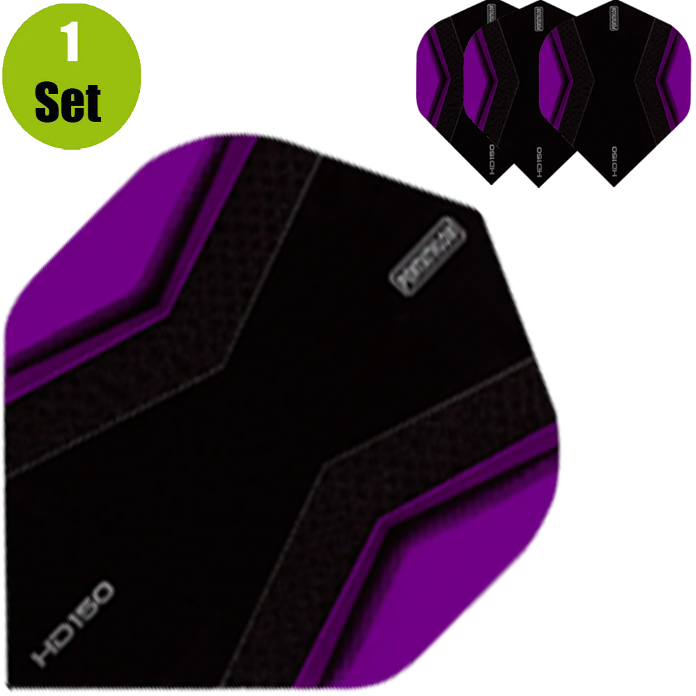 Pentathlon HD150 Dart Flights Xwing - Paars afbeelding