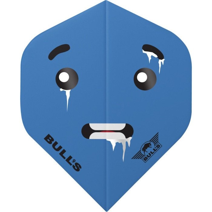 Bull's Smiley Dartflights - Cold