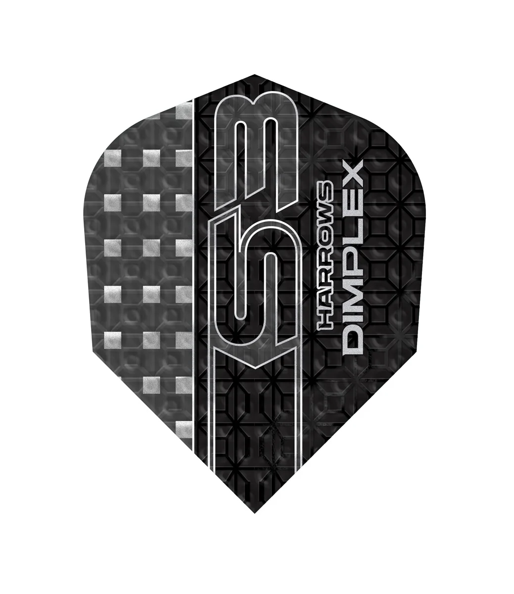 Harrows S3 Zwart Dimplex Dartflights