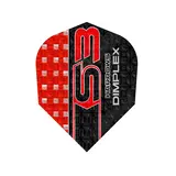 Harrows S3 Rood Dimplex  Dartflights Harrows S3 Rood Dimplex  Dartflights