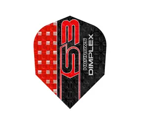 Harrows S3 Rood Dimplex  Dartflights Harrows S3 Rood Dimplex  Dartflights