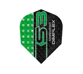 Harrows S3 Groen Dimplex  Dartflights