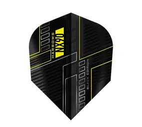 Harrows Prime NX90 Dartflights - Zwart Harrows Prime NX90 Dartflights - Zwart
