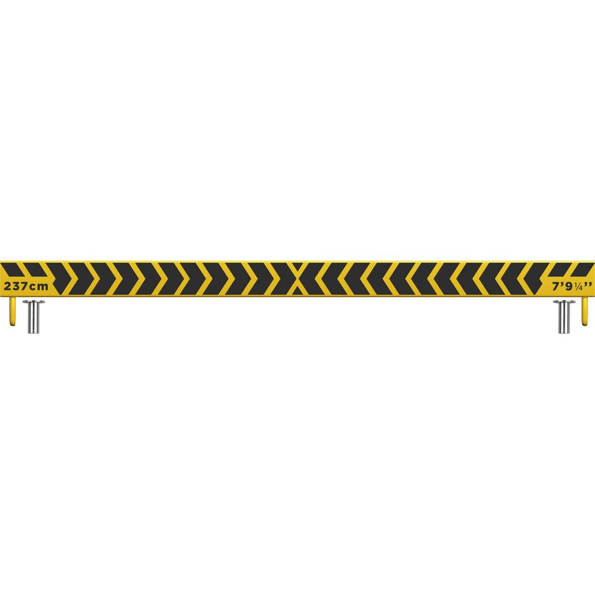 Bulls Yellow Steel Oche Printed afbeelding