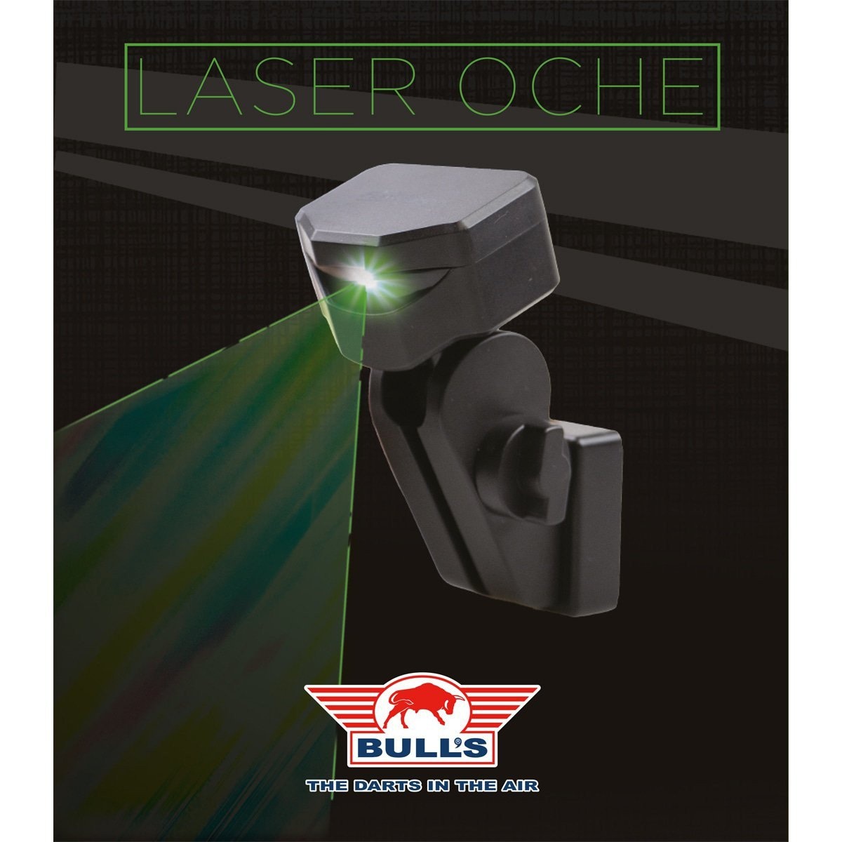 Bulls Green Laser Oche