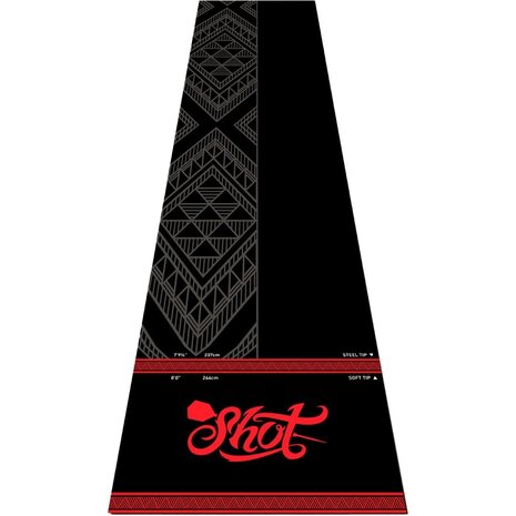 Shot Shot Carpet Dartmat 300x100 cm