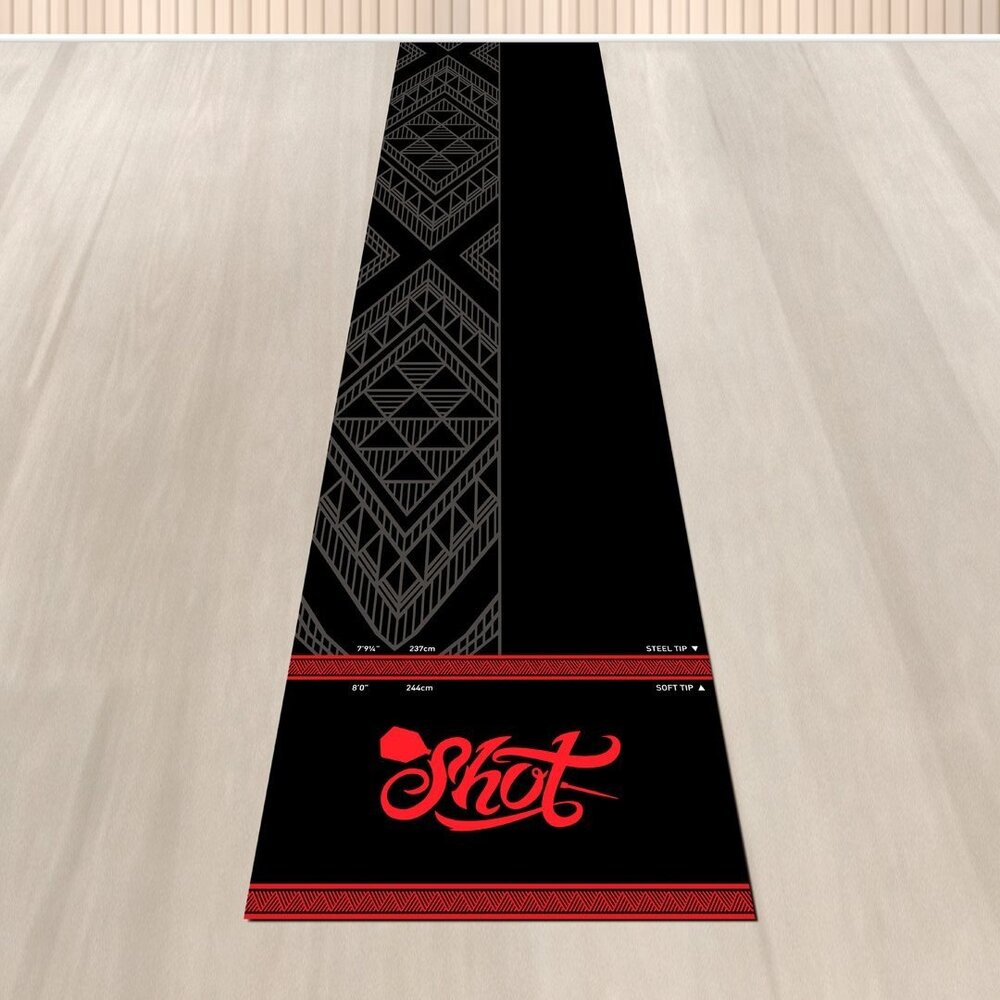 Shot Shot Carpet Dartmat 300x100 cm