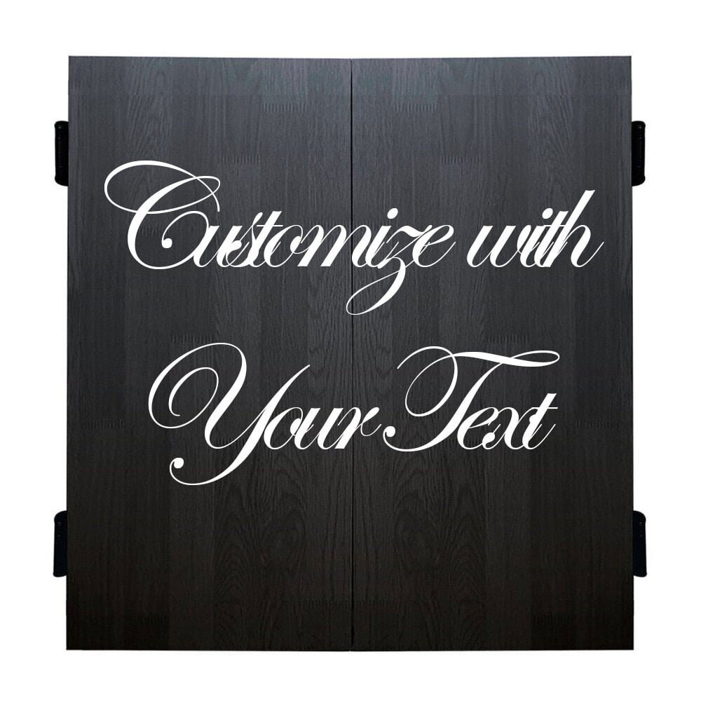 Dartshop Leiden Dartbord Cabinet Bedrukken - Tekst Dartshop Leiden Dartbord Cabinet Bedrukken - Tekst