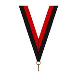 Sportprijzen Leiden Halslint - Zwart Rood Sportprijzen Leiden Halslint - Zwart Rood